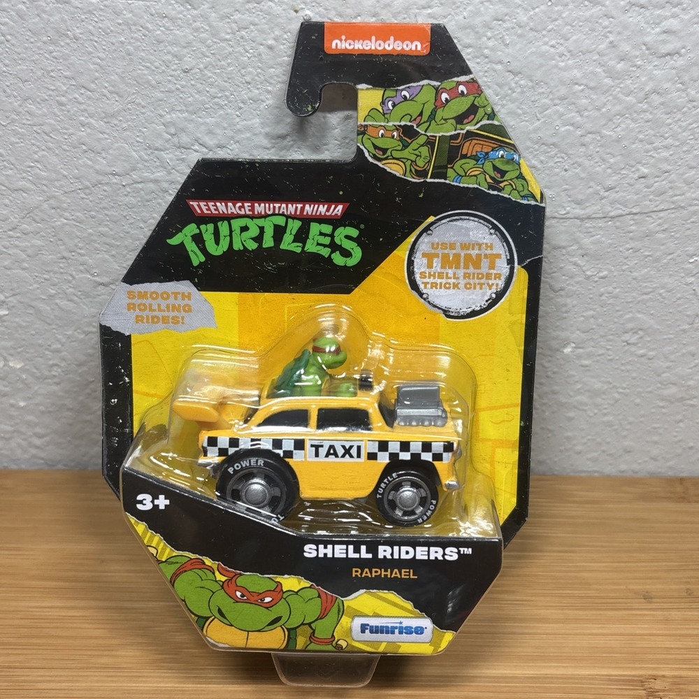 Teenage Mutant Ninja Turtles TMNT Shell Riders RAPHAEL Diecast Vehicle NIB 3+